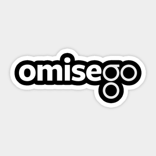 OmiseGo - OMG Cryptocurrency Sticker